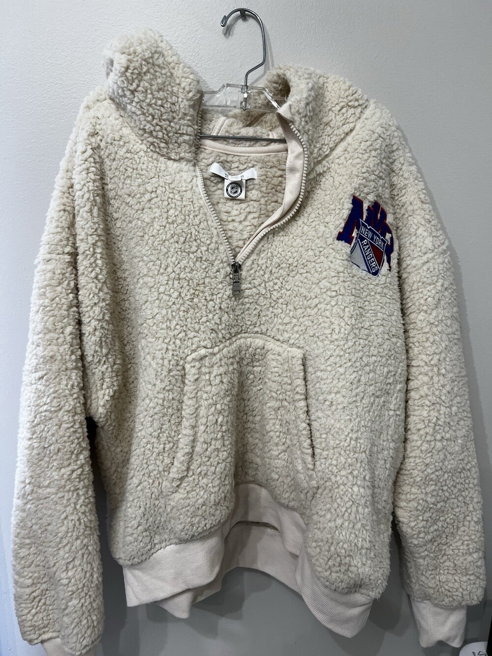 WEAR By Erin Andrew’s New York Rangers Puffy Jacket Women’s Size XXL Oversized